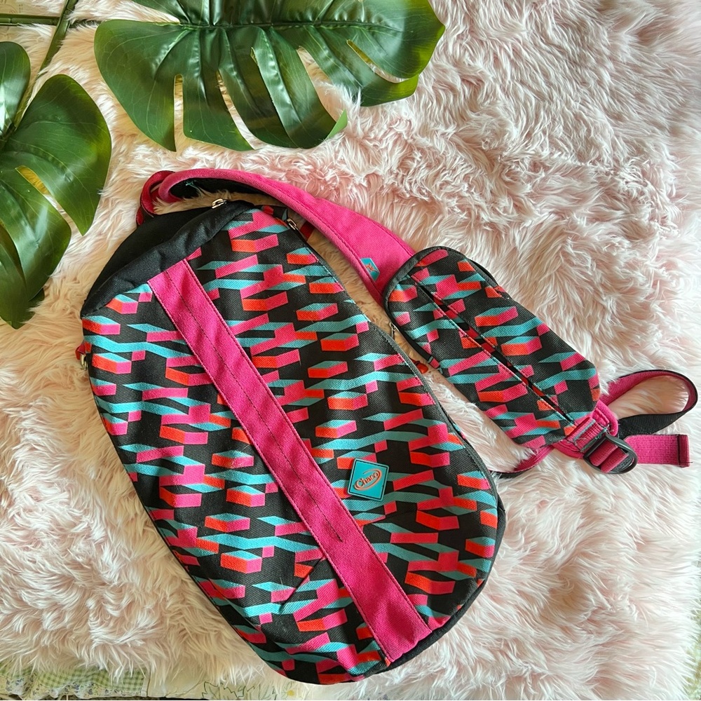 Chaco Band Magenta Radlands Sling Back Pack Hiking Outdoor